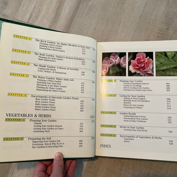 Treasury of Gardening Annuals, Perennials, Vegetables & Herbs, Landscape Design - Picture 8 of 9